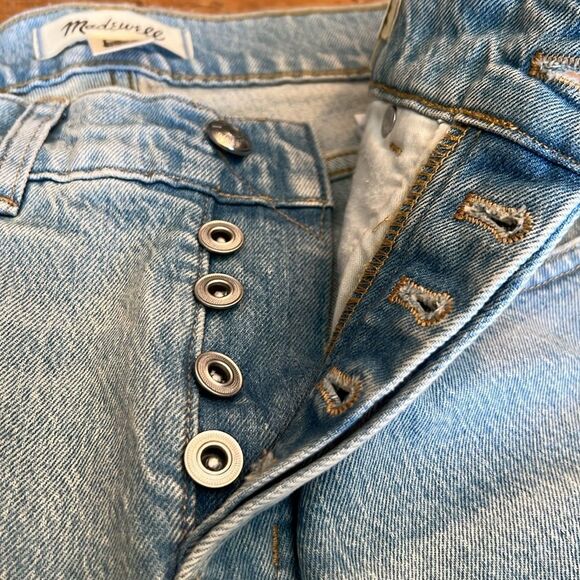 NWT Madewell Jeans The Dean Easy Straight Jean 23 - Picture 6 of 14
